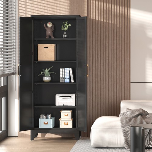 Metal pantry cabinet 2 - cabinet,,