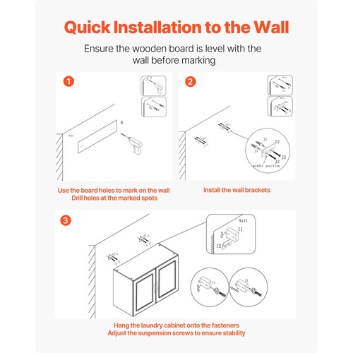 Laundry room wall - wall, cabinet